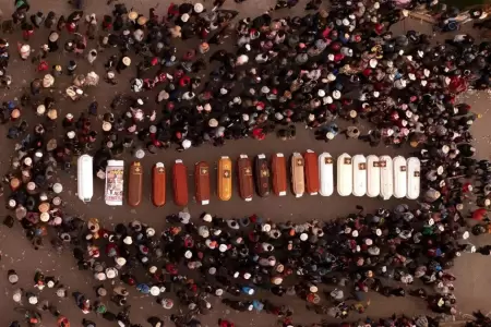 Deudos de v�ctimas en protestas sociales no descartan marchar o realizar huelga