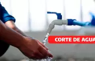 �Prep�rate! Corte de agua programado para el 8 de enero: �Tu distrito se ver� afectado el jueves?