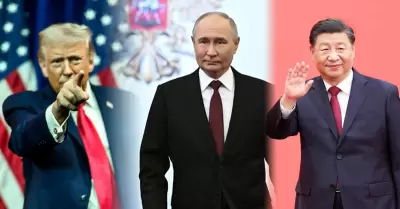 Trump, Putin y Xi Jinping liderar�an el nuevo orden internacional.