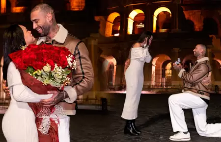 Jota Benz expone secreto de Angie ante de revelar su pedida de mano.