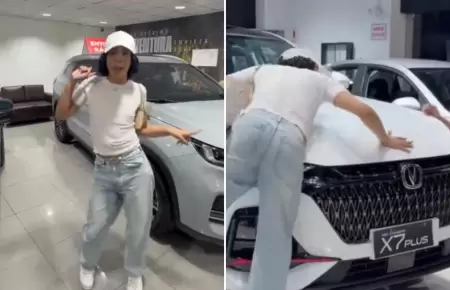 Valentino Palacios se compra un auto de lujo