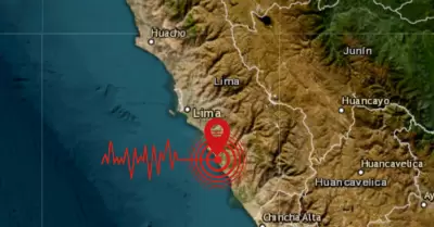Temblor remece el sur de Lima hoy jueves 8 de enero.