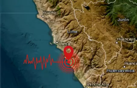 Temblor remece el sur de Lima hoy jueves 8 de enero.