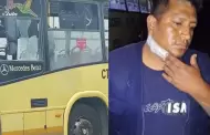 Cobrador y chofer de bus salieron ILESOS tras BALACERA en Lur�n: "Gracias a Dios estamos vivos"