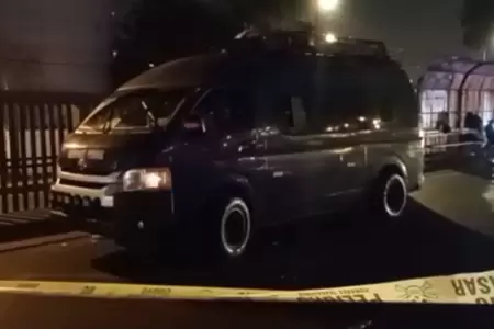 Colectivo fue atacado a balazos en Surco dejando un muerto y dos heridos.