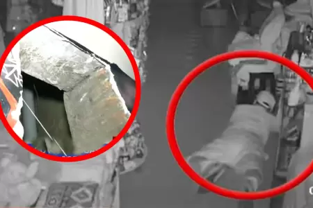 Ladrones ingresan a joyer�a por forado y roban m�s de 4 mil d�lares.