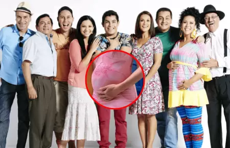 Actriz que particip� en AFHS sorprende en las redes al mostrar su embarazo