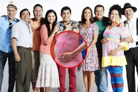 Actriz que particip� en AFHS sorprende en las redes al mostrar su embarazo