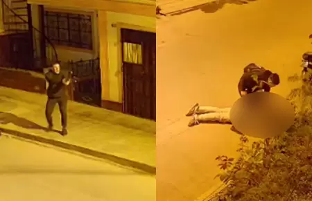 Polic�a de civil abati� a sicario que hab�a disparado a chofer de combi.