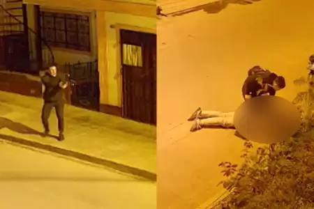 Polic�a de civil abati� a sicario que hab�a disparado a chofer de combi.