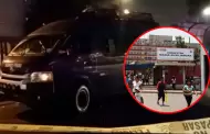 Atentado en Surco: Chofer de miniv�n se salv� de morir tras recibir m�s de 6 disparos en el cuerpo