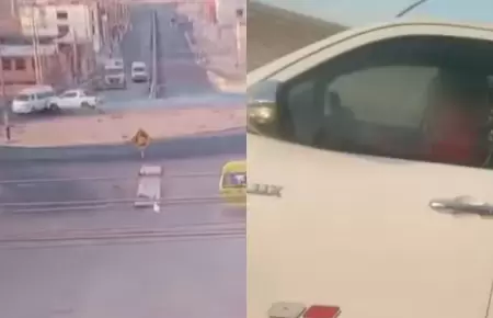 Menor de edad ser�a responsable de un accidente vehicular en Arequipa