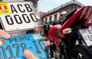 Falta de placas de rodaje paraliza inscripci�n de motos nuevas en todo el pa�s