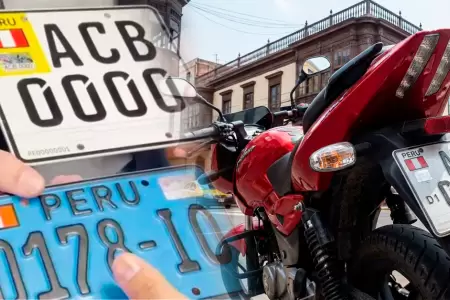 Falta de placas afecta la formalizaci�n y complica la fiscalizaci�n.