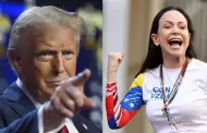 Donald Trump revela se reunir� con Mar�a Corina Machado en Washington: "Es una buena persona"