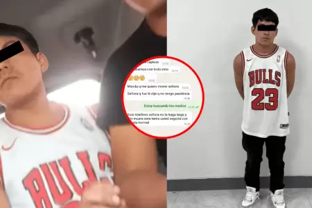 Polic�a interviene a presunto implicado en extorsi�n a empresaria de Gamarra