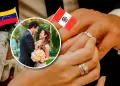 Amor sin fronteras: Casi 3.900 matrimonios entre peruanos y venezolanos est�n registrados en el Reniec