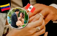 Amor sin fronteras: Casi 3.900 matrimonios entre peruanos y venezolanos est�n registrados en el Reniec