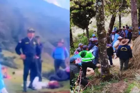 Rayo acab� con la vida de cuatro personas en poblado de Apur�mac.