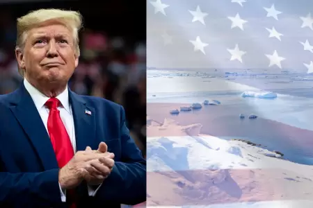 Trump se mostr� decidido a apoderarse de la isla de Groenlandia.