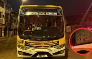 Atacan a balazos bus con pasajeros en Huarochir�: Conductor result� herido tras atentado