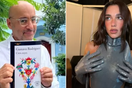 Dua Lipa aconseja leer el libro peruano 'Cien cuyes'