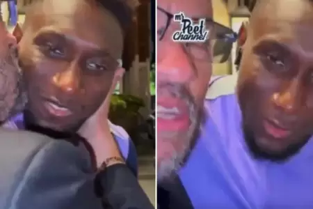 Mr. Peet besa a Eryc Castillo