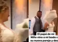 Novia regala su bouquet a la nueva pareja del padre de su hijo y se vuelve viral: "Por cuidar bien a mi ni�o"