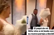 Novia regala su bouquet a la nueva pareja del padre de su hijo y se vuelve viral: "Por cuidar bien a mi ni�o"