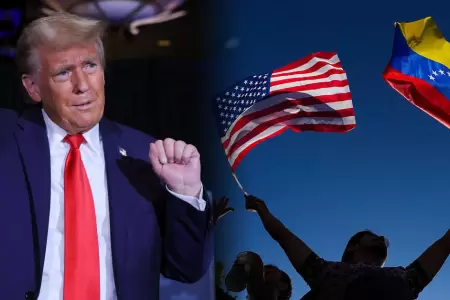 Donald Trump afirma que su gesti�n en Venezuela va por buen camino.