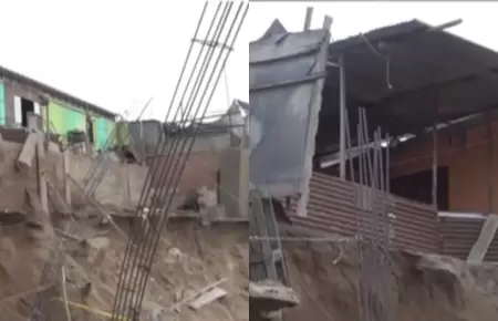 Derrumbe de muro acab� con la vida de un obrero en Pachacamac.