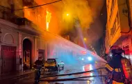 Cercado de Lima: Incendio de grandes proporciones deja m�s de 10 familias damnificadas