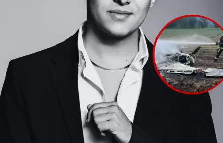Accidente a�reo acabo con la vida de cantante colombiano