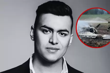 Accidente a�reo acabo con la vida de cantante colombiano