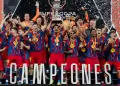 Sigue la supremac�a: Barcelona venci� 3-2 al Real Madrid y se coron� campe�n de la Supercopa de Espa�a
