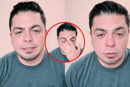 El cantante Mois�s Vega se quiebra tras no poder ver a su hija