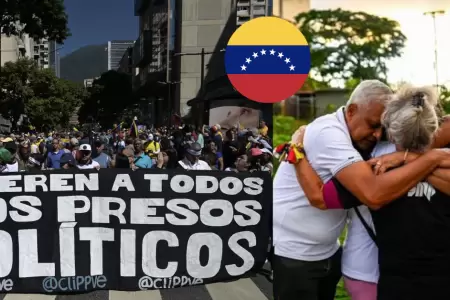 Venezuela anuncia liberaci�n de 116 presos pol�ticos m�s en enero.