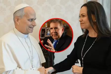 Edmundo Gonz�lez resalta encuentro entre Mar�a Corina Machado y el papa Le�n XIV