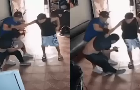 Delincuentes persiguen y apu�alan a hombre dentro de spa