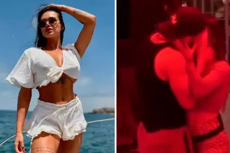 Jossmery Toledo besa a ex de Isabella Ladera.