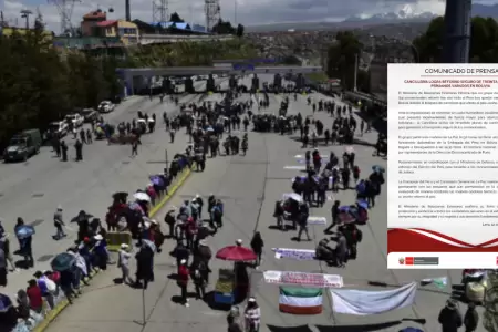 34 peruanos retornaron a Per� desde Bolivia