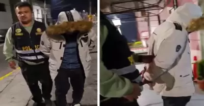 Sujeto usaba chalecos policiales para robar