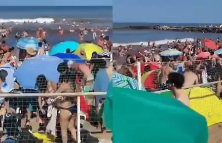 Ola gigante deja el saldo de al menos un muerto y 35 heridos