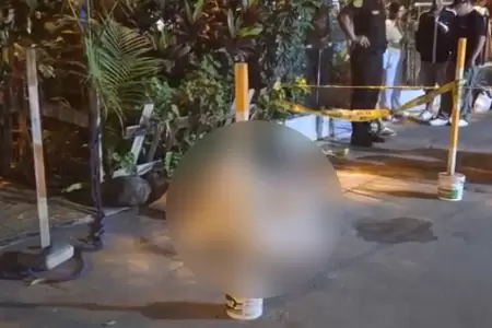 Empresario fue asesinado en Comas frente a su hijo.