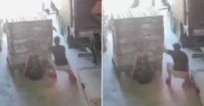 Expolic�a en retiro mata a delincuente