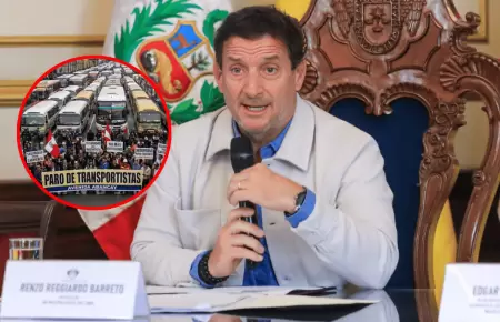Alcalde de Lima se pronuncia sobre paro de transportistas