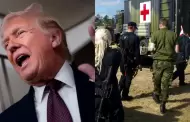 Trump se burla del ejército de Dinamarca para proteger Groenlandia: "Son dos trineos de perros"
