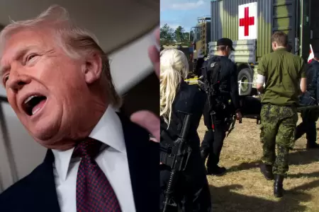 Trump afirma que ej�rcito de Dinamarca consiste en "dos trineos manejados por pe