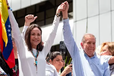 Mar�a Corina Machado - Edmundo Gonz�lez.