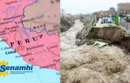 Alerta roja: Senamhi detecta 15 regiones en peligro por huaicos y activación de quebradas
